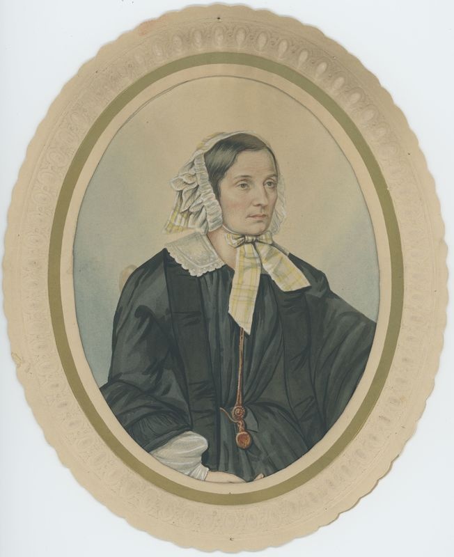 Portret Leśniewskiej, żony (?) Ignacego Leśniewskiego