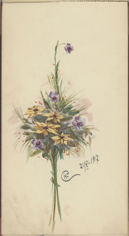 Album rysunkowy z obozu jenieckiego w Szczypiornie