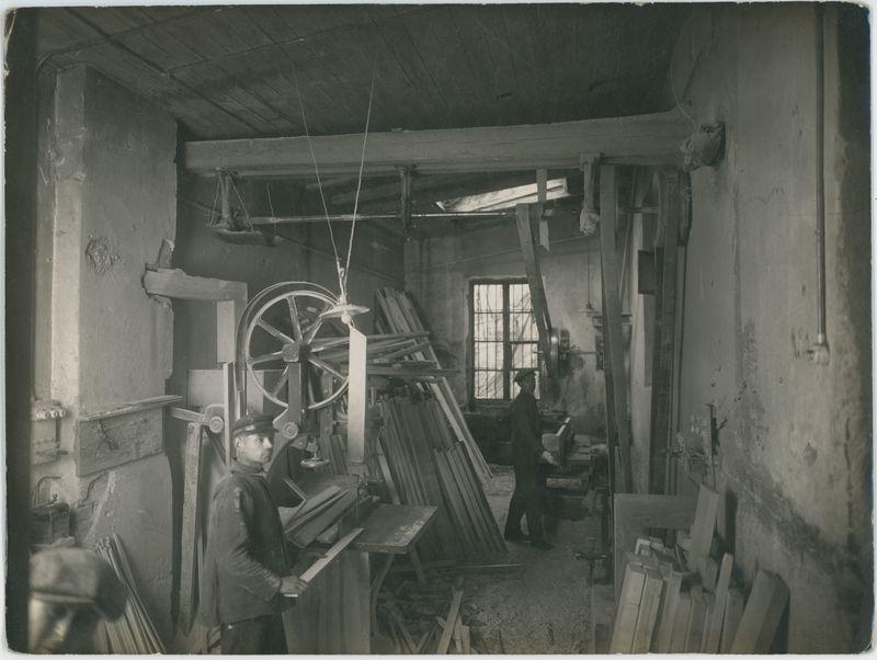 Warsztaty zakładowe w fabryce Aleksandra Fibigera