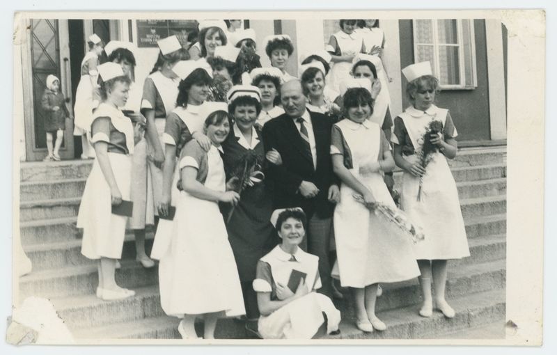 Uczennice Szkoły Medycznej w Kaliszu