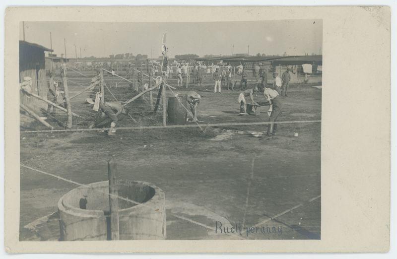 "Ruch poranny". Obóz jeniecki w Szczypiornie