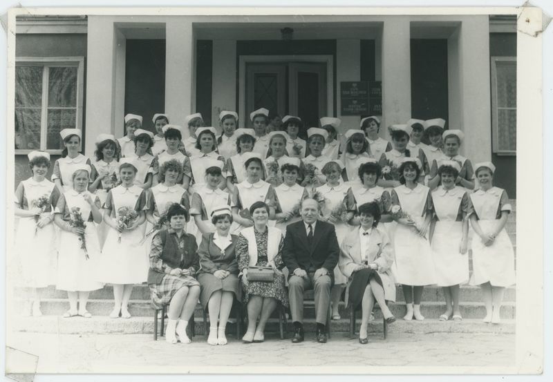 Uczennice Szkoły Medycznej w Kaliszu