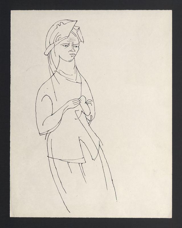 Szkic do portretu kobiety