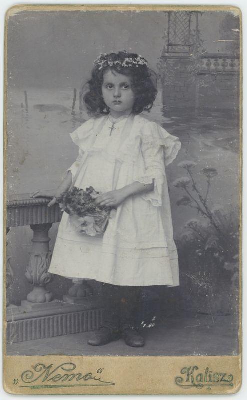 Portret Wojciechy Michalskiej, córki prezydenta Kalisza