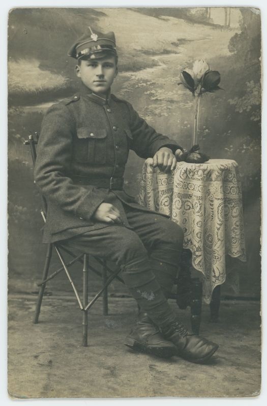 Portret mężczyzny w mundurze