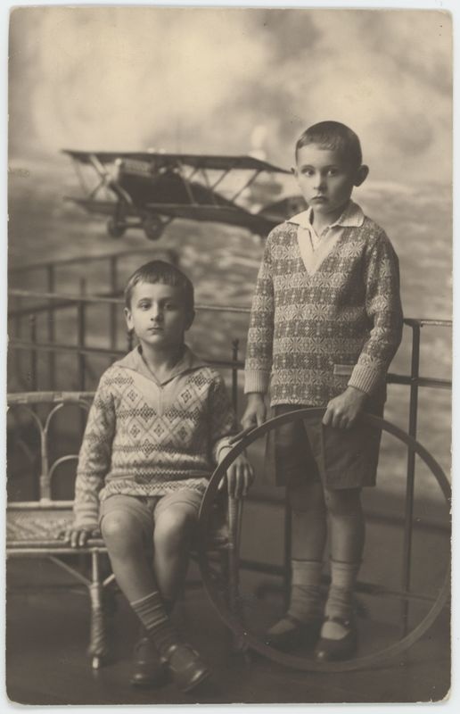 Bracia Oskar i Karol Słowik