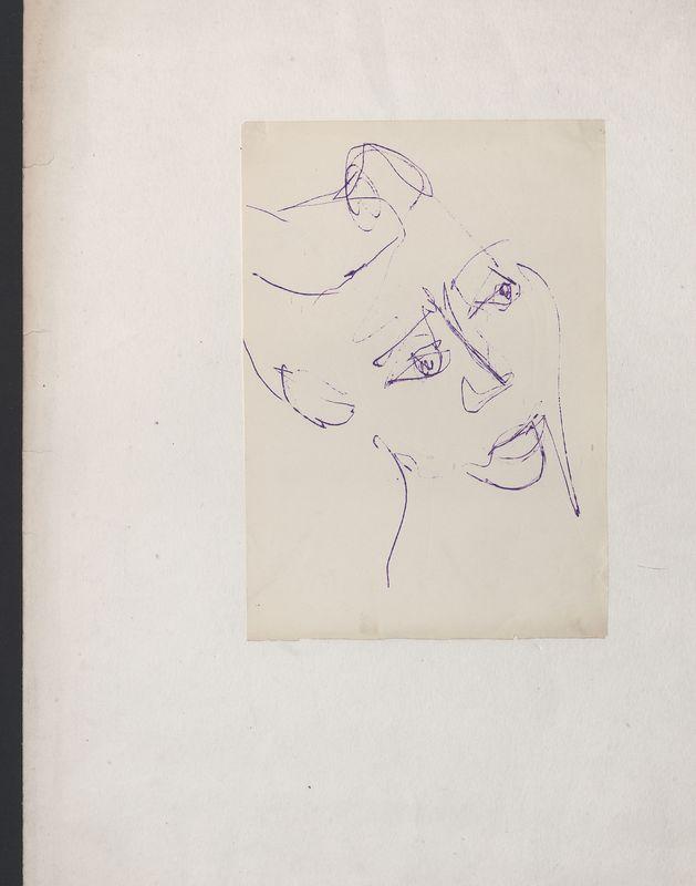 Studium głowy kobiety