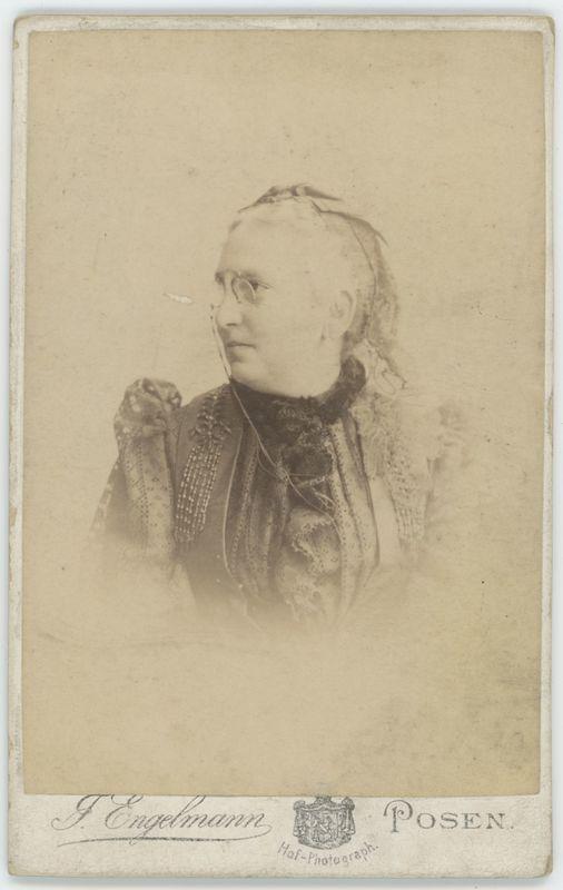 Portret Kwiecińskiej, właścicielki pensji żeńskiej w Kaliszu