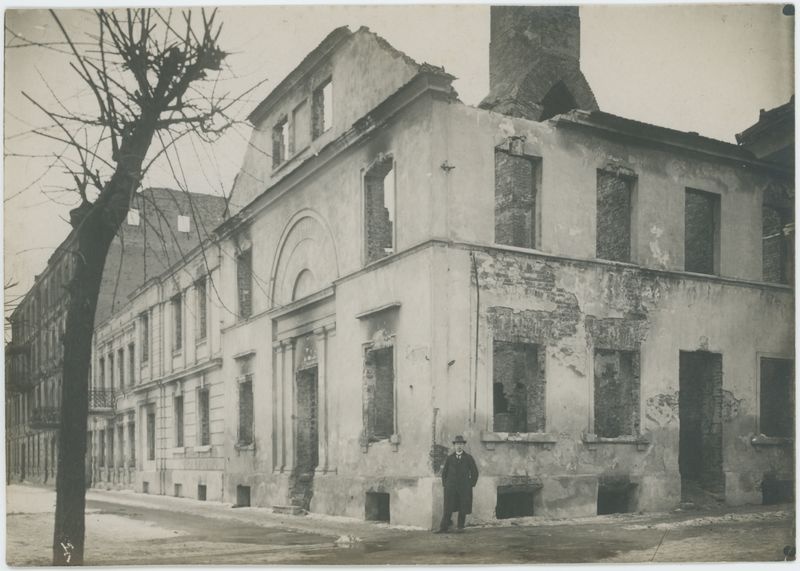 Narożnik ulic Parczewskiego i Szklarskiej