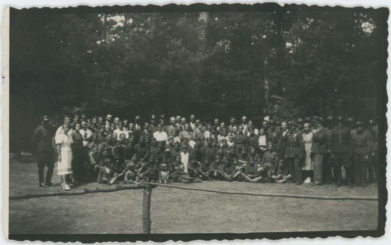 Członkowie Związku Strzeleckiego "Strzelec"