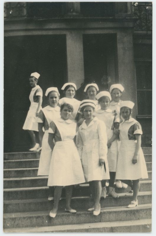 Uczennice Szkoły Medycznej w Kaliszu