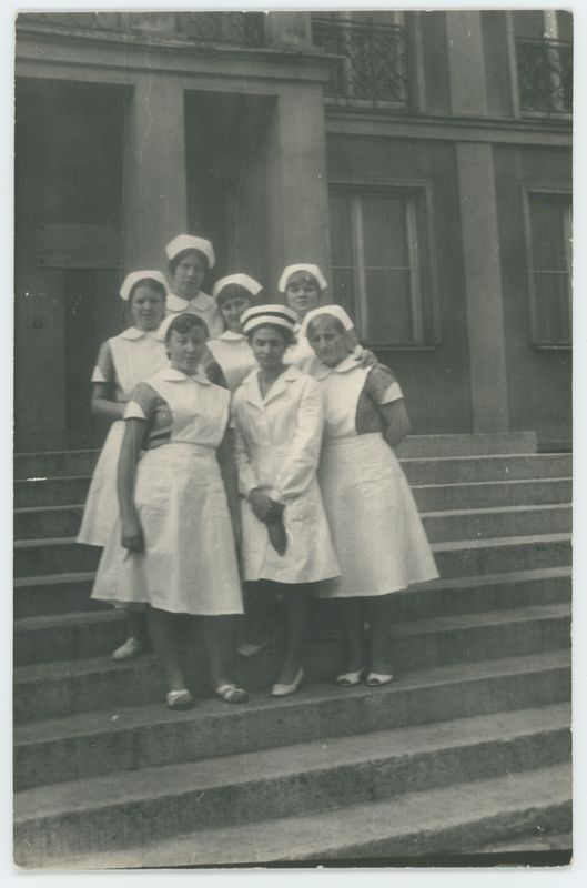 Uczennice Szkoły Medycznej w Kaliszu