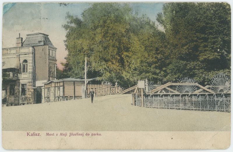Most z Aleji Józefinej do parku, Kalisz