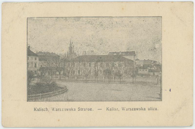 Kalisch, Warszawska Strasse. - Kalisz, Warszawska ulica