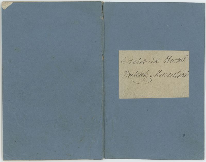 Książka kunsztu kowalskiego na nazwisko Walentego Muszalskiego