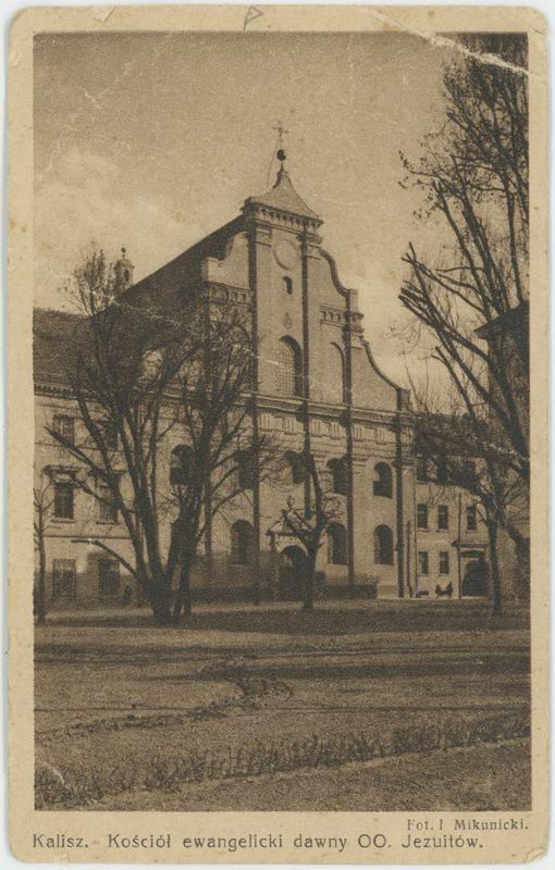 Kościół ewangelicki, dawny OO. Jezuitów, Kalisz