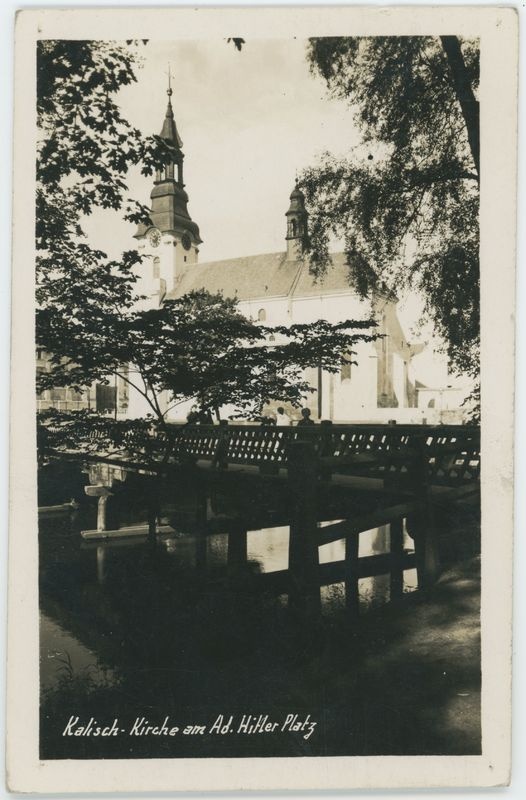 Kirche am Ad. Hitler Platz, Kalisch
