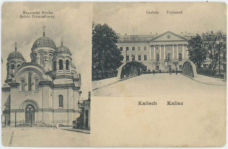 Russische Kirche - Sobór Prawosławny, Gericht - Trybunał, Kalisch - Kalisz 