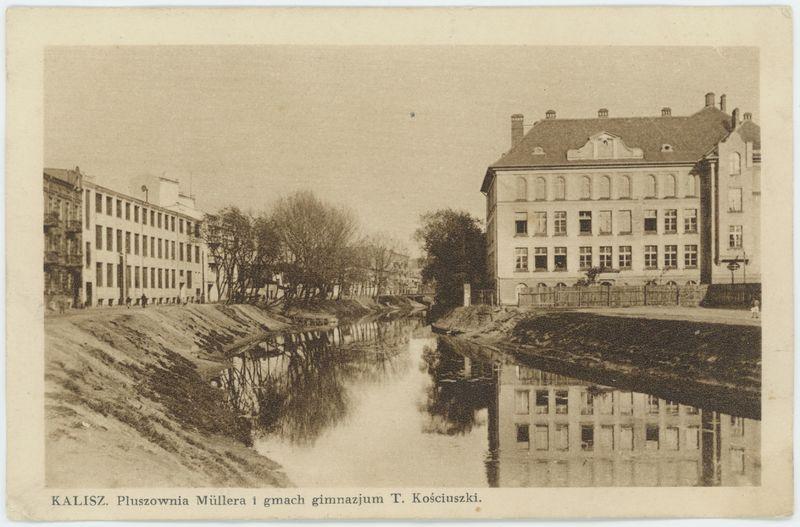 Pluszownia Mullera i gimnazjum T. Kościuszki, Kalisz 
