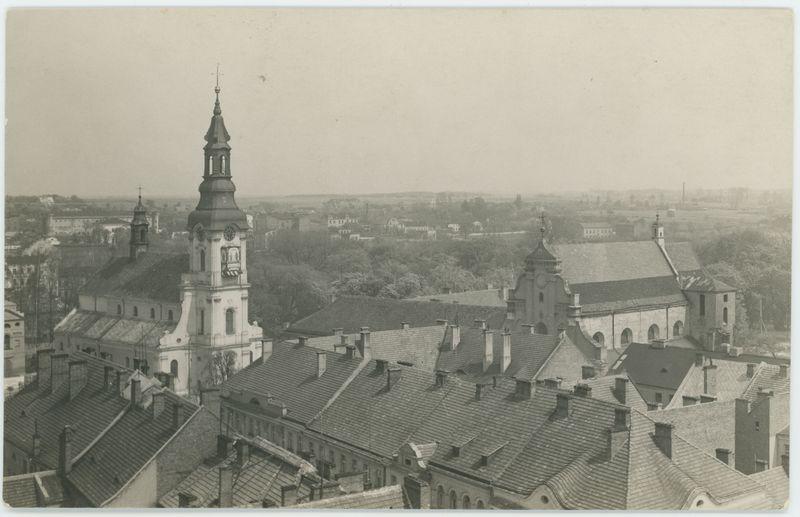 Widok z wieży ratuszowej, Kalisz