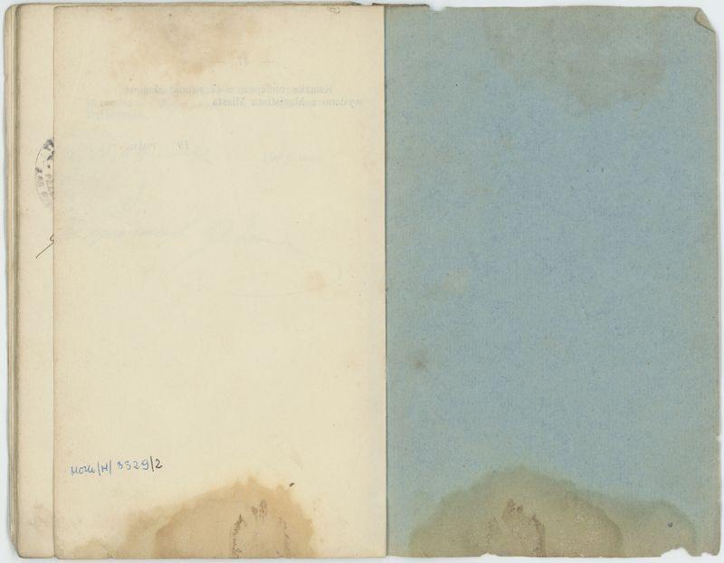 Książka rzemieślnicza czeladnika kunsztu młynarskiego