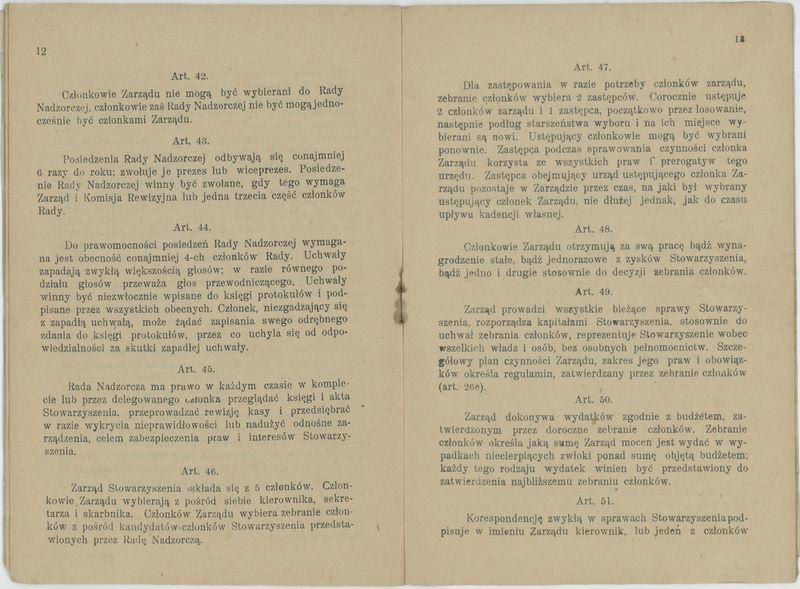 Statut Stowarzyszenia Budowlanego w Kaliszu