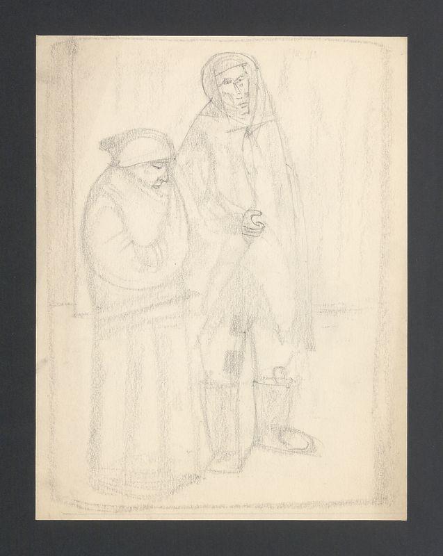 Szkic dwóch postaci