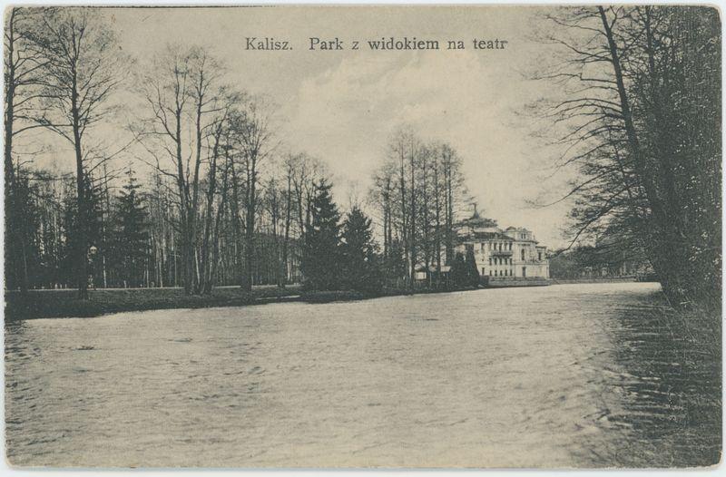 Park z widokiem na teatr, Kalisz
