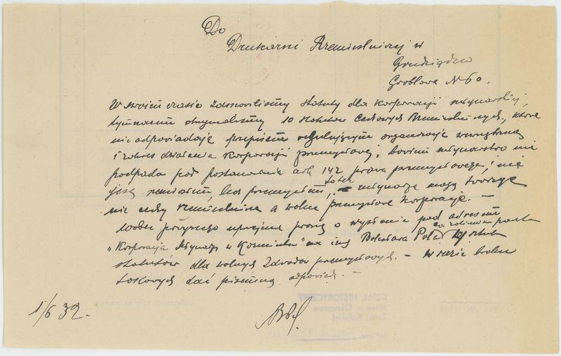 Statut Korporacji Młynarzy w Koźminku