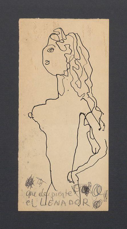 Szkic postaci kobiecej