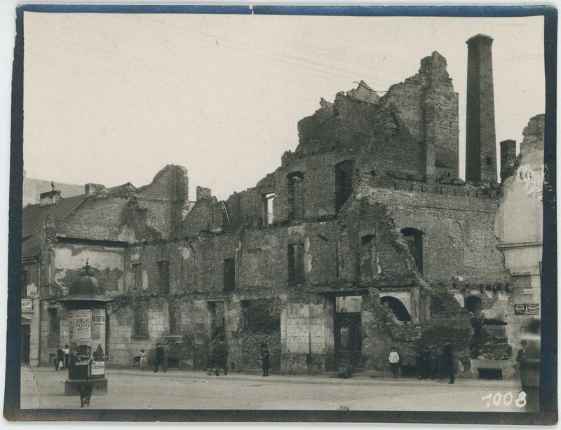 Kalisz po zburzeniu w 1914 r.