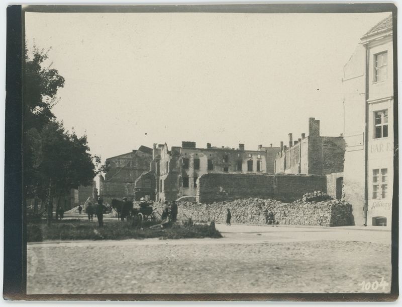 Kalisz po zburzeniu w 1914 r.