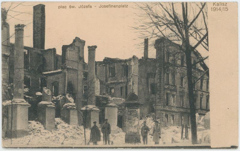 Plac św. Józefa, Kalisz 1914/15