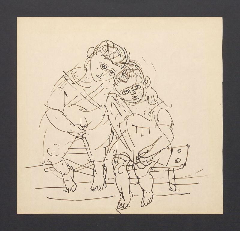 Portret dwóch chłopców