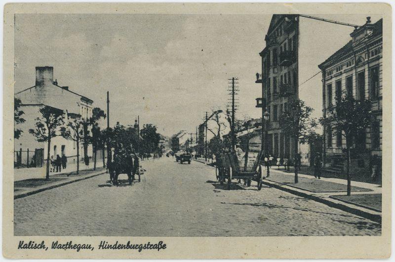 Hindenburgstrasse, Warthegau, Kalisch