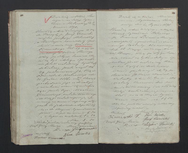 Książka protokołów Zgromadzenia Stolarskiego od 1841 r.