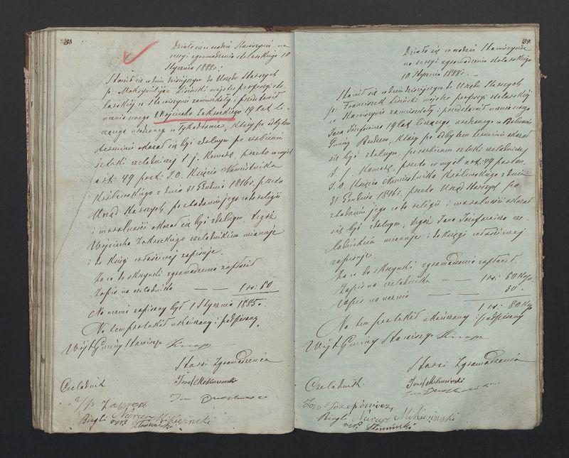 Książka protokołów Zgromadzenia Stolarskiego od 1841 r.