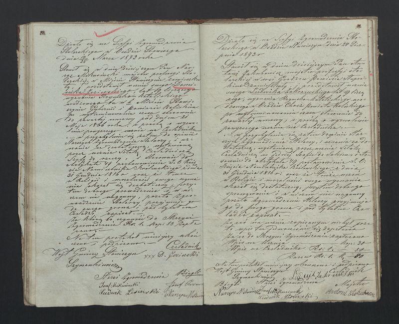 Książka protokołów Zgromadzenia Stolarskiego od 1841 r.