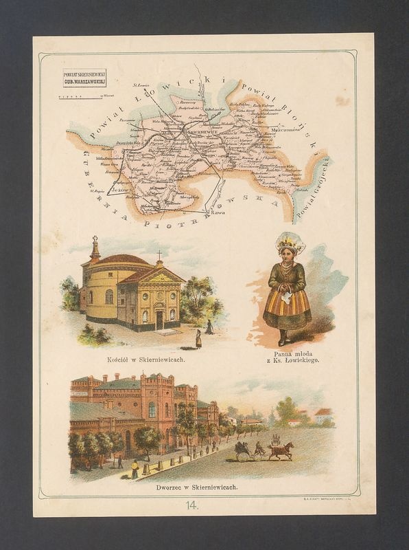 Powiat Skierniewicki Guberni Warszawskiej 
