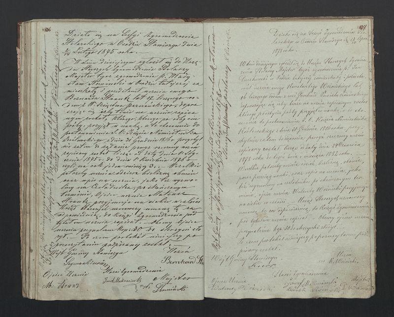 Książka protokołów Zgromadzenia Stolarskiego od 1841 r.