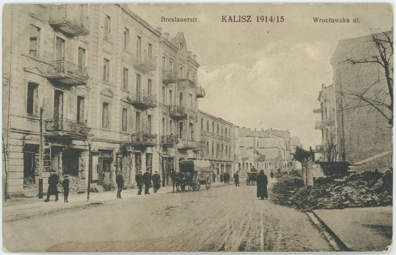 Wrocławska ul., Kalisz 1914/15