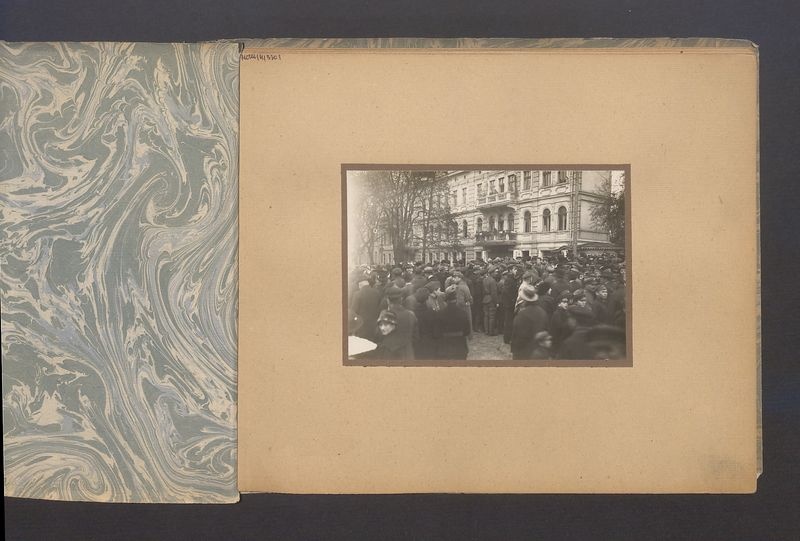 Album z uroczystości poświęcenia Kamienia węgielnego pod budowę ratusza w Kaliszu 17.10.1920