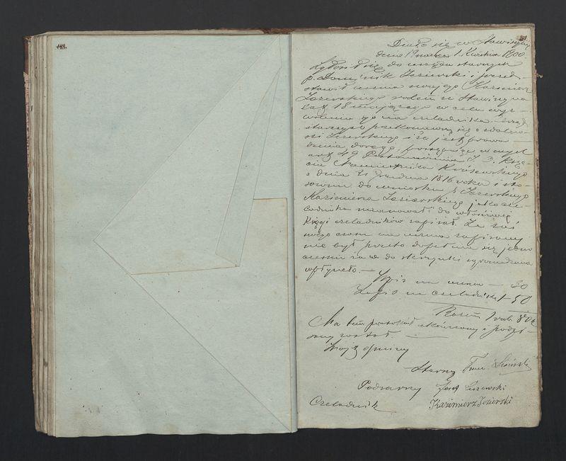 Książka protokołów Zgromadzenia Stolarskiego od 1841 r.