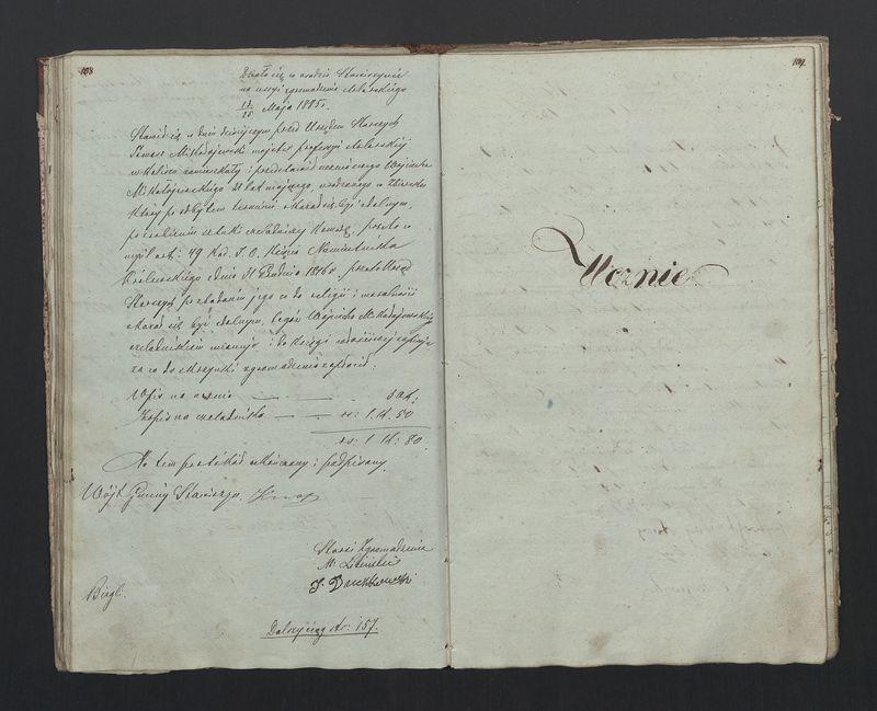 Książka protokołów Zgromadzenia Stolarskiego od 1841 r.