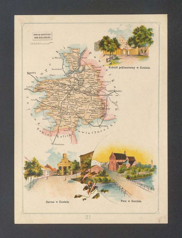 Powiat Koniński Guberni Kaliskiej 