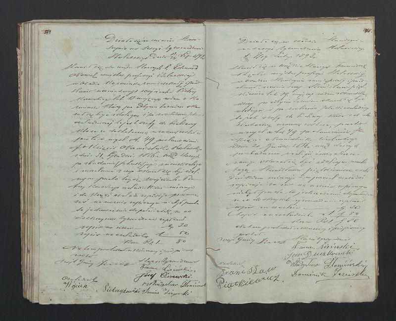 Książka protokołów Zgromadzenia Stolarskiego od 1841 r.