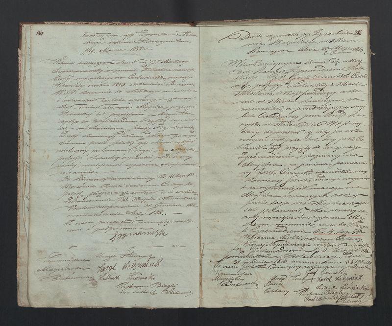 Książka protokołów Zgromadzenia Stolarskiego od 1841 r.