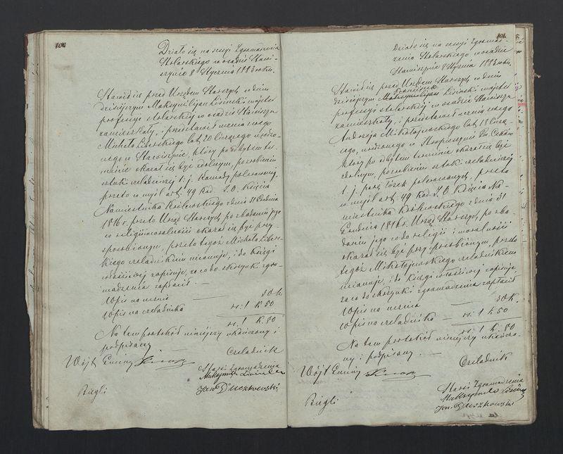 Książka protokołów Zgromadzenia Stolarskiego od 1841 r.