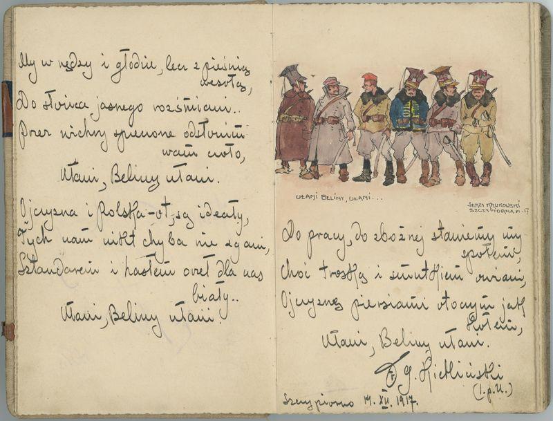 Pamiętnik spisany przez jeńców obozu internowania w Szczypiornie