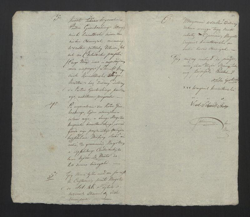 Protokół przyjęcia ucznia do praktyki w Cechu Bednarskim w Stawiszynie